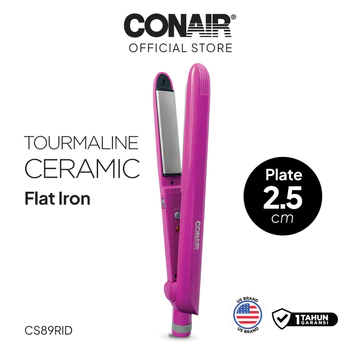 Conair Catokan Pelurus Rambut Tourmaline Ceramic 2 5cm