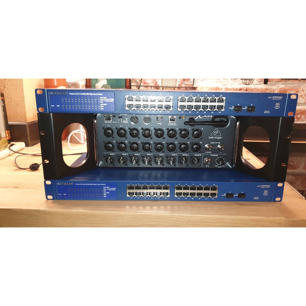 Jual Rack Ears for Behringer X Air XR18 XR16 SD18 Midas MR16 MR18 ...