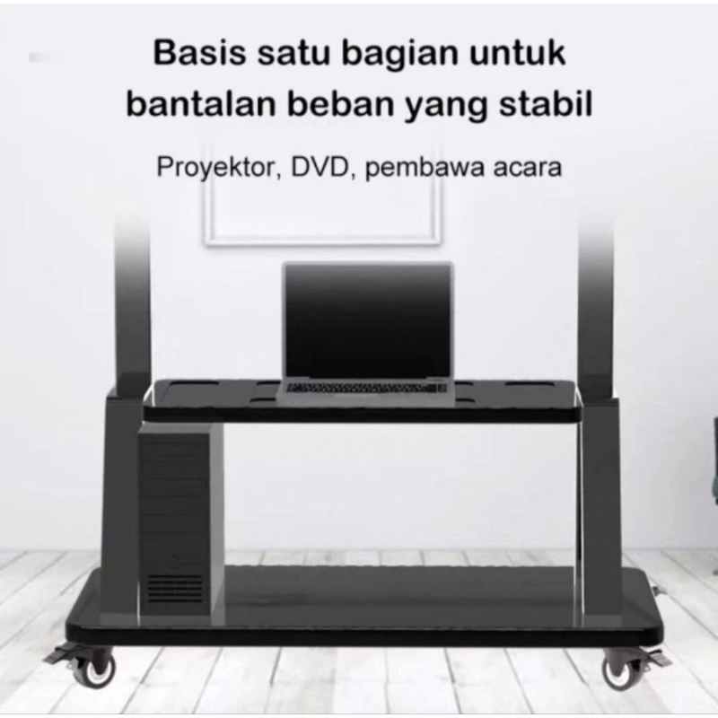 Jual Breket Bracket Braket Trolley Standing Berdiri Roda Dorong Tray 32 ...