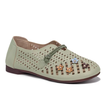 Flat Shoes Wanita Rajut Premium Sepatu Cewek Nyaman Seharian Anti Gerah Model Korea SK 068