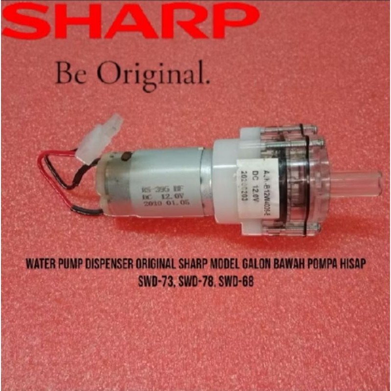 Jual WATER PUMP DISPENSER SHARP ORIGINAL MODEL GALON BAWAH POMPA HISAP ...