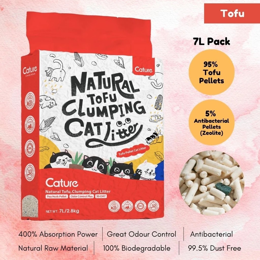 Fresh Look at Jual Cature Natural Tofu Clumping Cat Litter Tofu Antibacterial