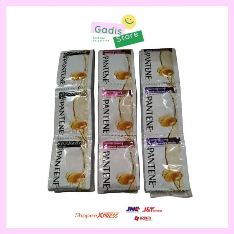 Jual Kondisioner Pantene Sachet 1 Renteng isi 12 Sachet Conditioner ...
