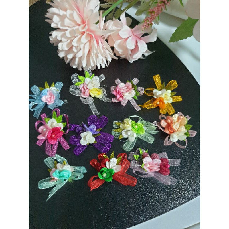 Jual BUNGA 3 ORGANDI ~~PER 12 PCS | Shopee Indonesia