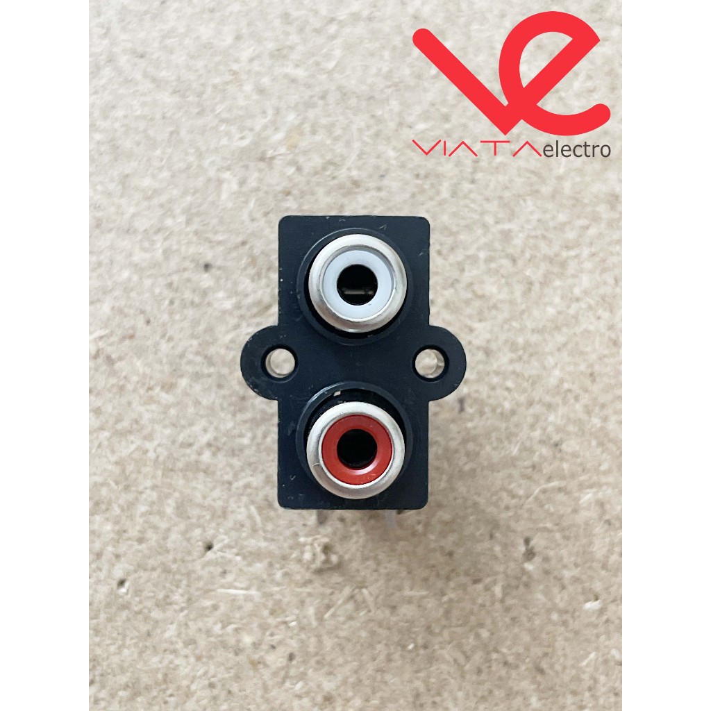 Jual SOCKET RCA 2 PIN TANCAP ups RCA 2P TANCAP SOCKET RCA 2X1 SOKET ...