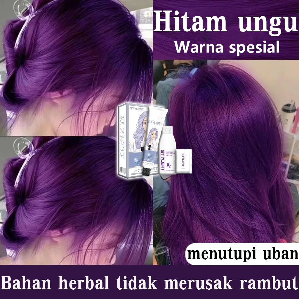 Jual Halal Certification STYLE FIT Intense Violet Brown - Cat Rambut ...