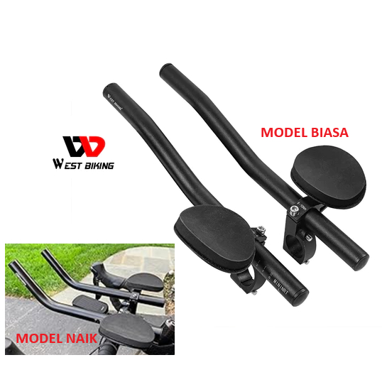 Jual stang TT WESTBIKING TRIATHLON restbar WEST BIKING balap Aerobar ...