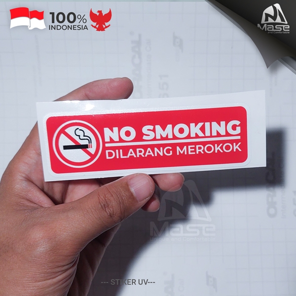 Jual Stiker Sticker NO SMOKING Dilarang Merokok | Shopee Indonesia