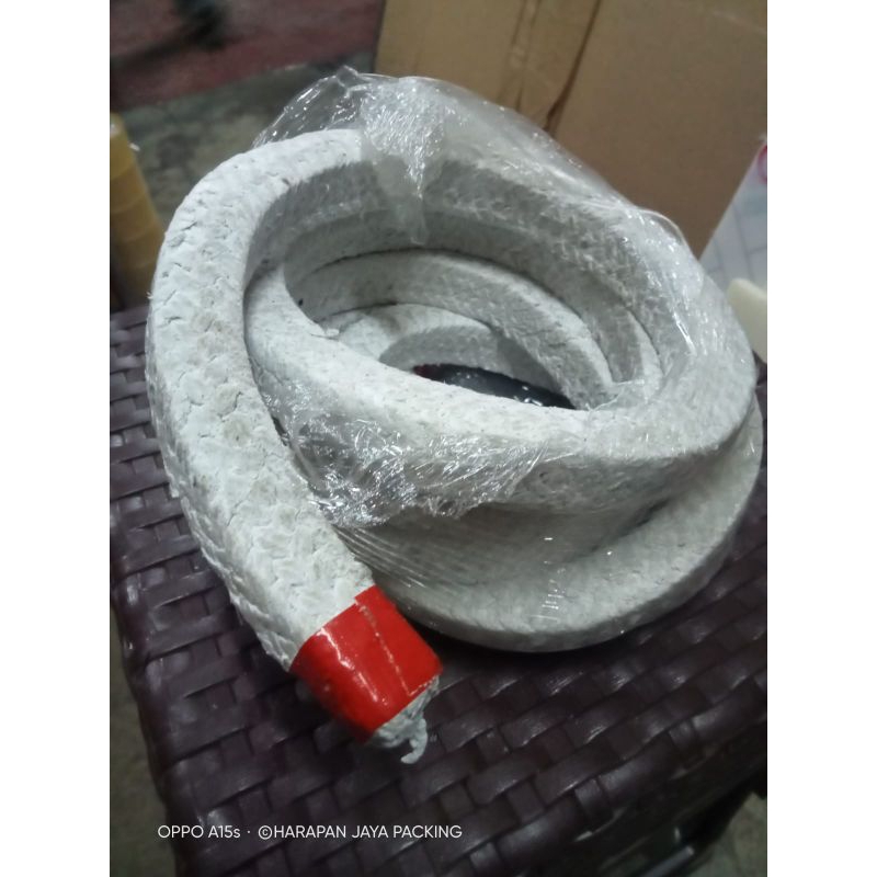 Jual Gland Packing Asbestos PTFE Ukuran 1inch x 1Roll / Gland Packing ...