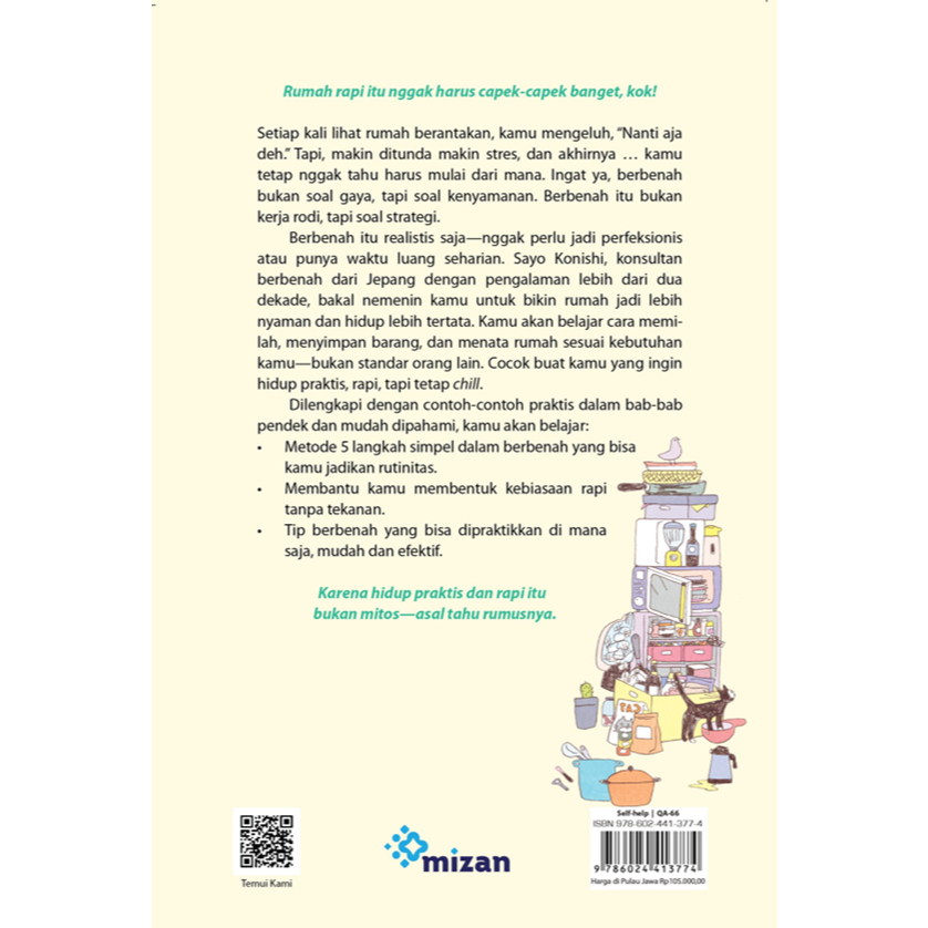 Jual Buku Buat Kamu Yang Lelah Bersih-Bersih: Cara Hidup Rapi dan ...