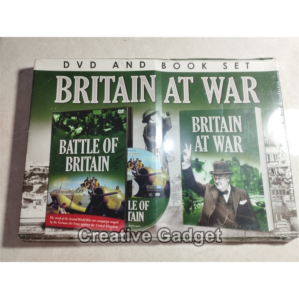 Jual DVD and Book Set - Britain at War Book and Battle of Britain DVD ...