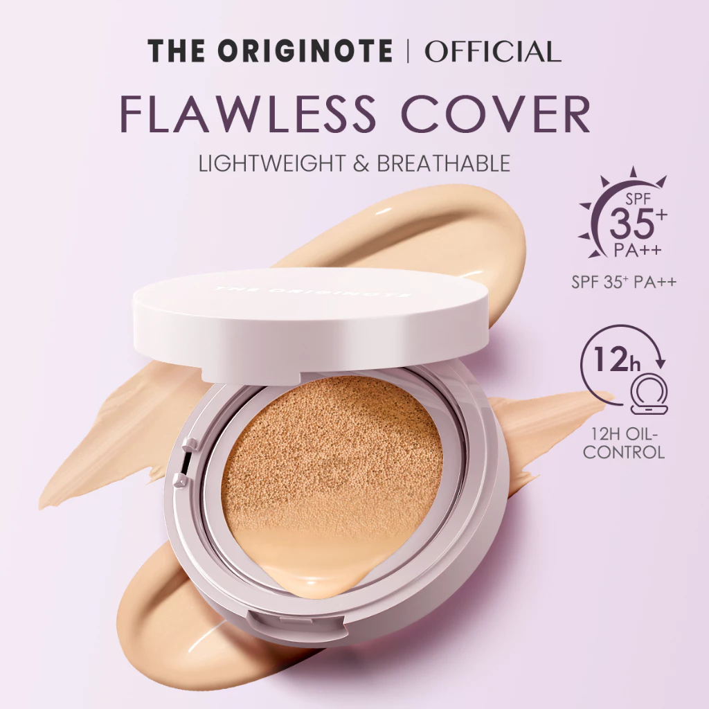 The Originote High Cover Serum Cushion: Solusi Makeup & Skincare dalam Satu Produk