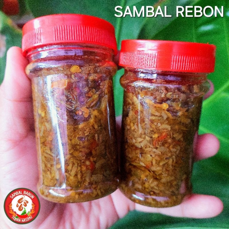 Jual Sambal Rebon Babun Ukuran 150 gram - Sambal Babun - Teman Nasimu ...