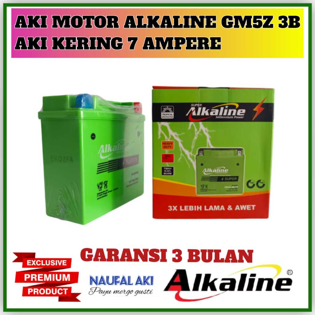 Jual Aki Motor Mio sporty/Smile/FIZ R/Vega ZR/Jupiter z Burhan Alkaline ...