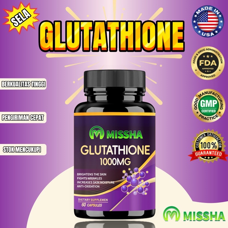 Jual Missha Glutathione Kapsul memutihkan kulit Mengurangi pigmentasi 60  Kapsul