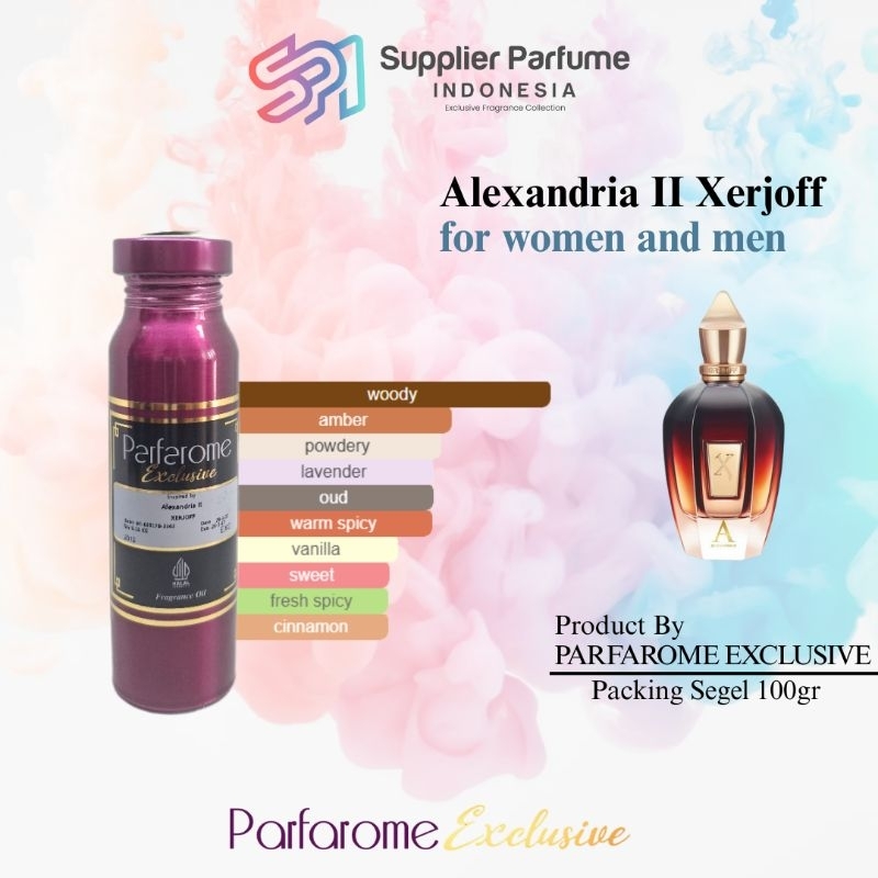Jual ALEXANDRIA II By SERJOFF Product By PARFAROME EXCLUSIVE Segel ...