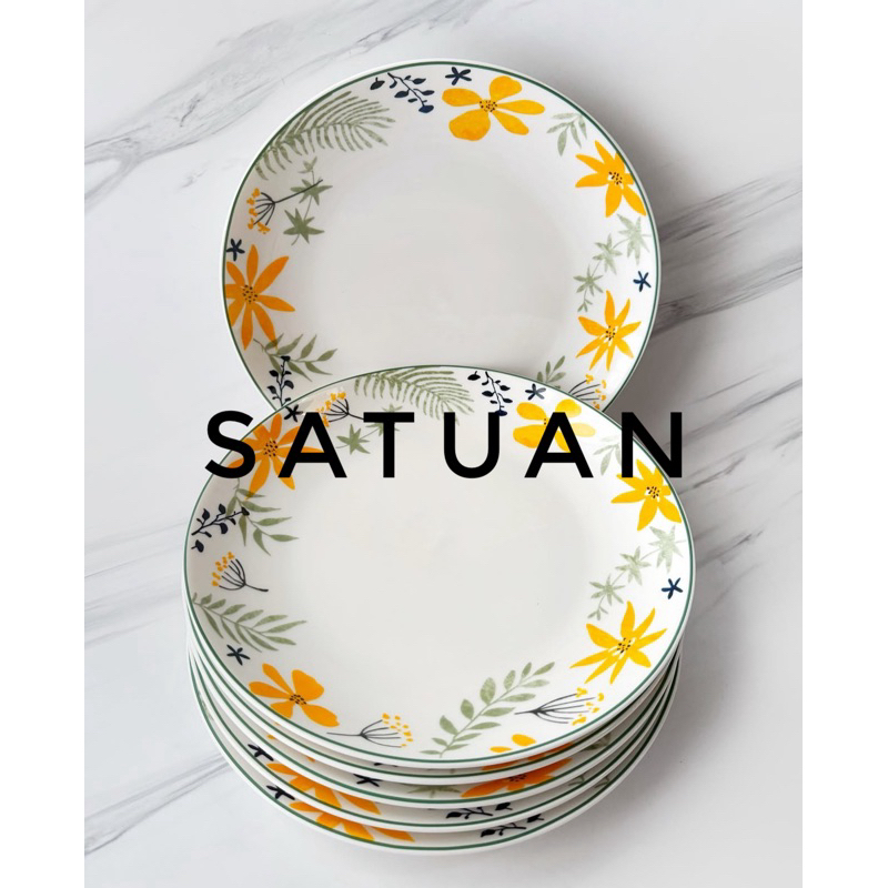 Jual Felice Yellow Plate Set (satuan) | Shopee Indonesia
