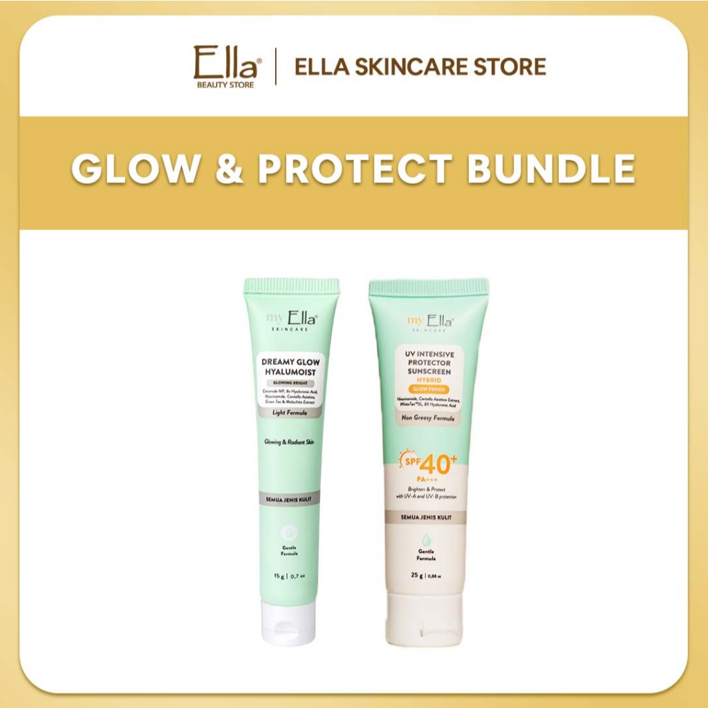 Jual (KHUSUS LIVE) 2in1 Glow & Protect Bundle | Shopee Indonesia