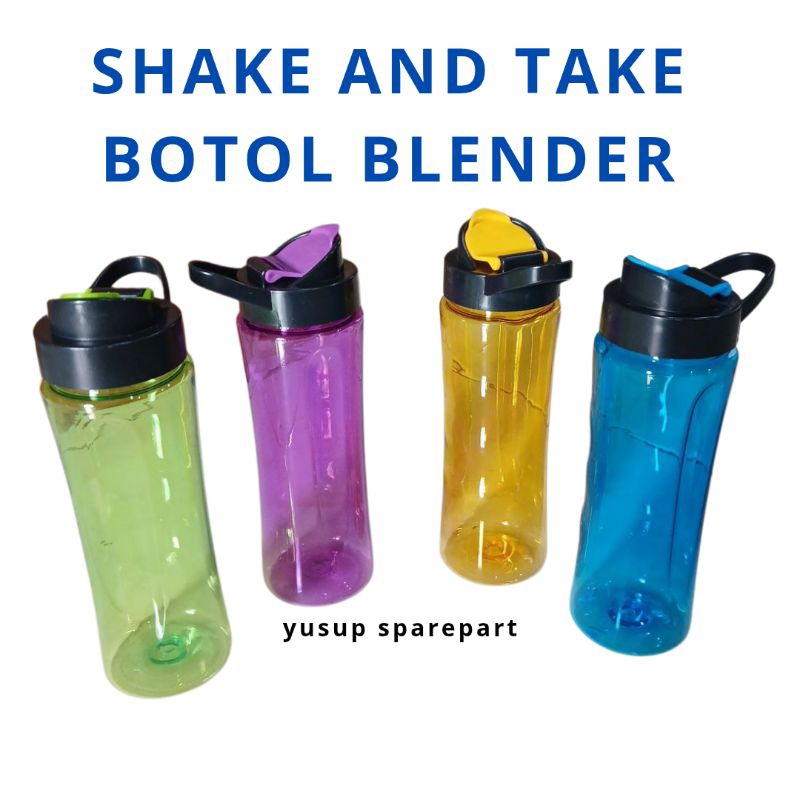 Jual BOTOL BLENDER SHAKE AND TAKE WARNA RANDOM | Shopee Indonesia