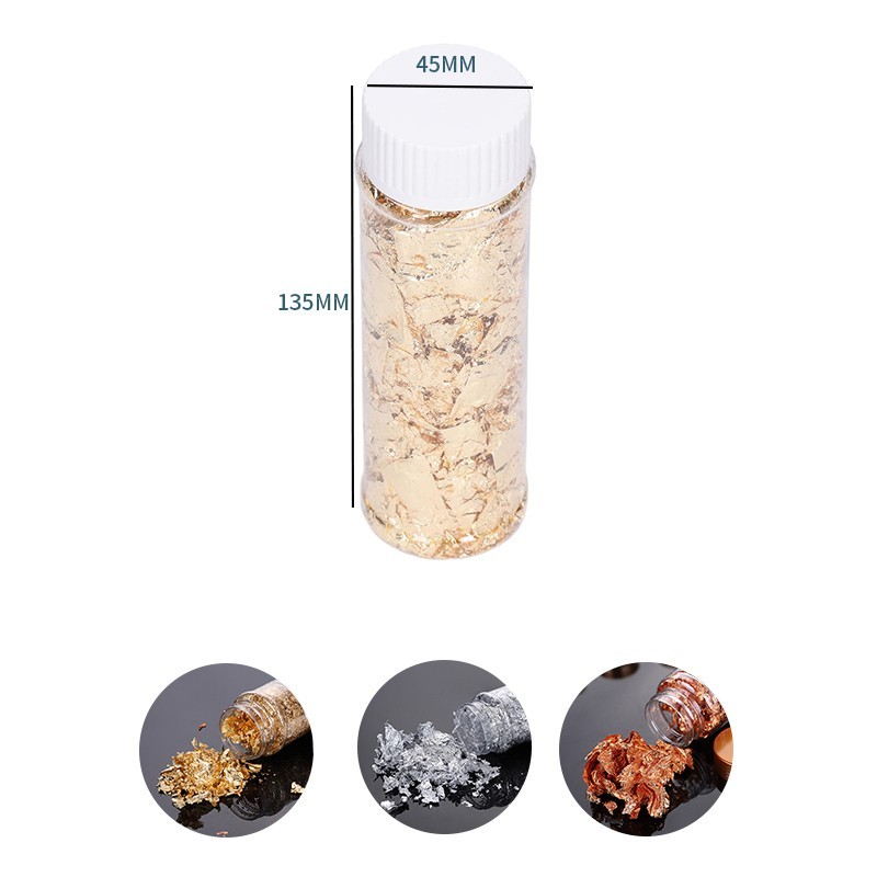 Jual Gold Flakes Edible 2g Emas Edible Gold Paper Edible Edible Gold ...