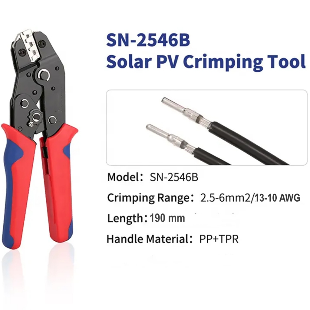 Jual Set Tang Crimping Konektor Kabel Fotovoltaik Tenaga Surya Solar PV ...