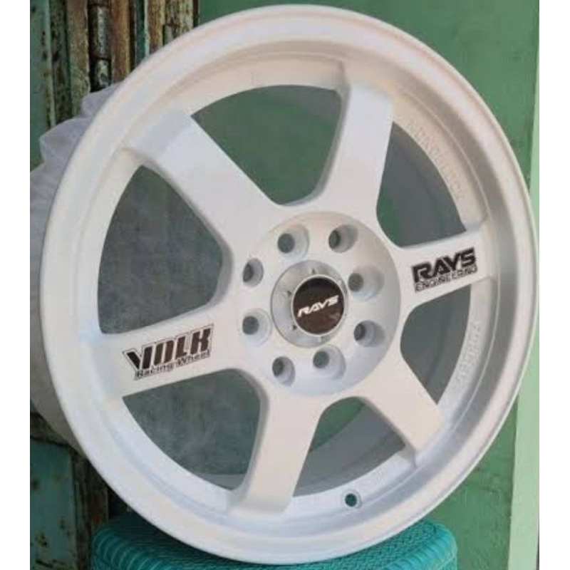 Jual 4 velg R15 Volks rays pcd 4x 100/114 baru ( isi 4 velg) brio ...