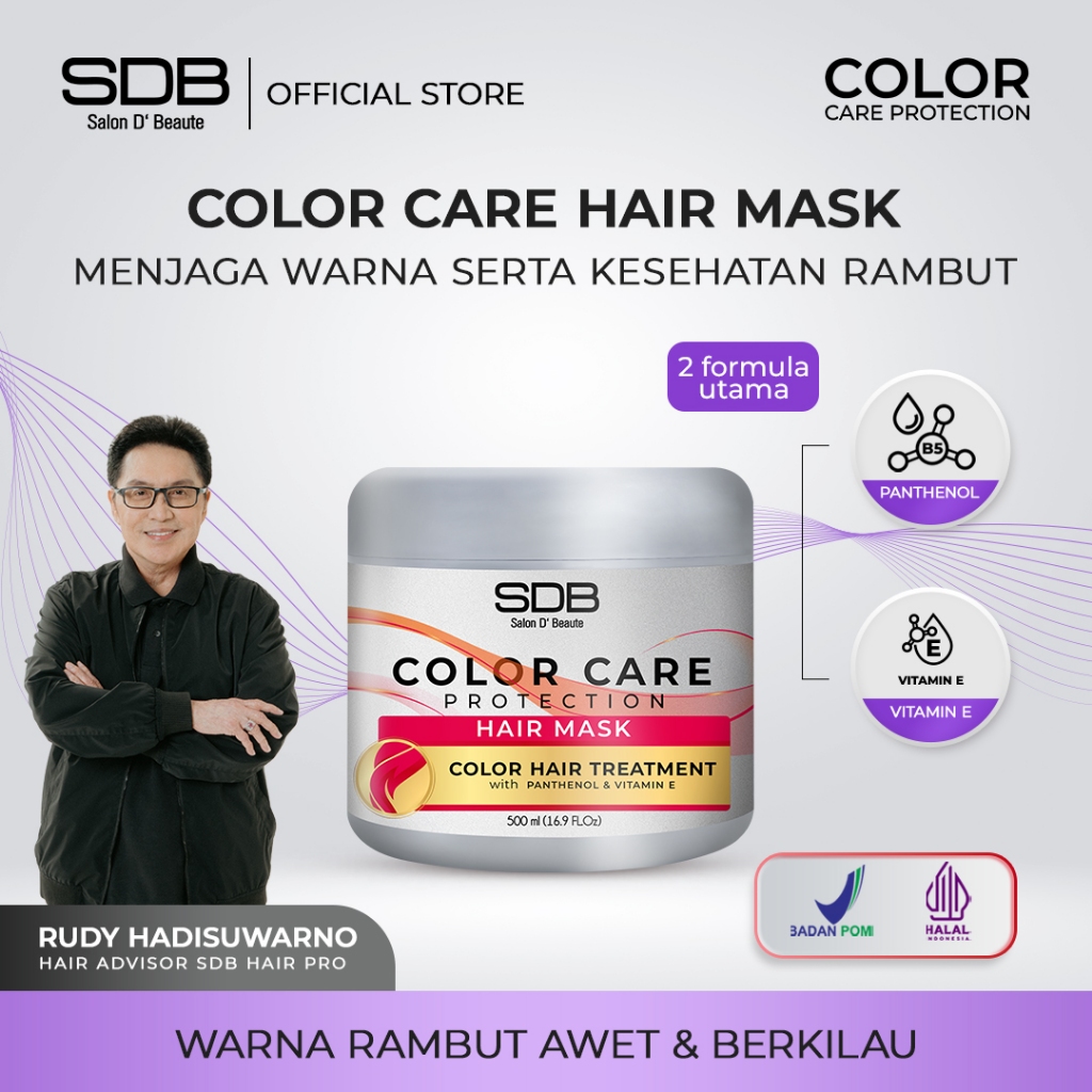 Jual SDB Hair Mask Color Care Protection 500ml / Masker rambut dengan ...