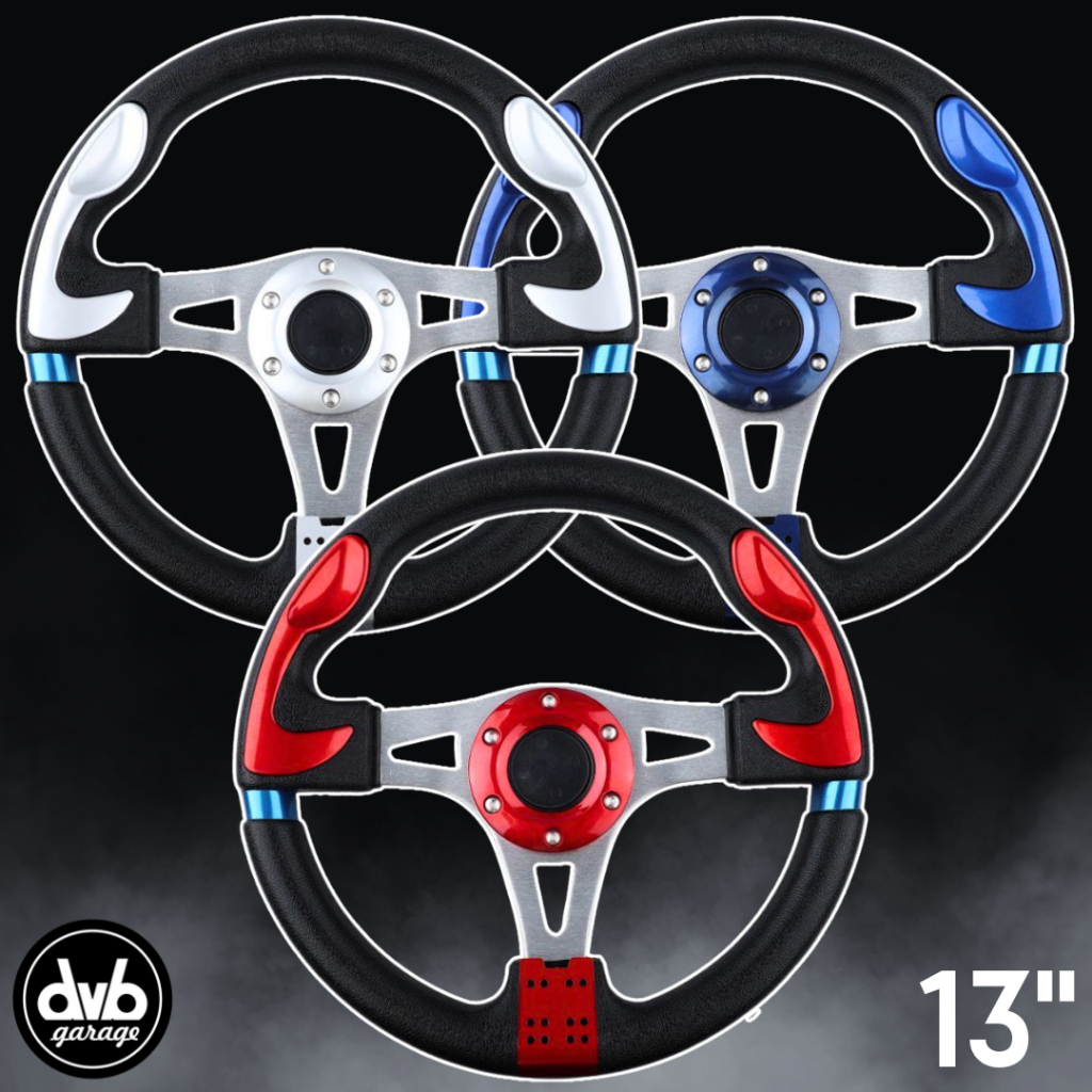 Jual STIR RACING 13 INCH HIGH QUALITY PREMIUM - STEERING WHEELS SETIR ...