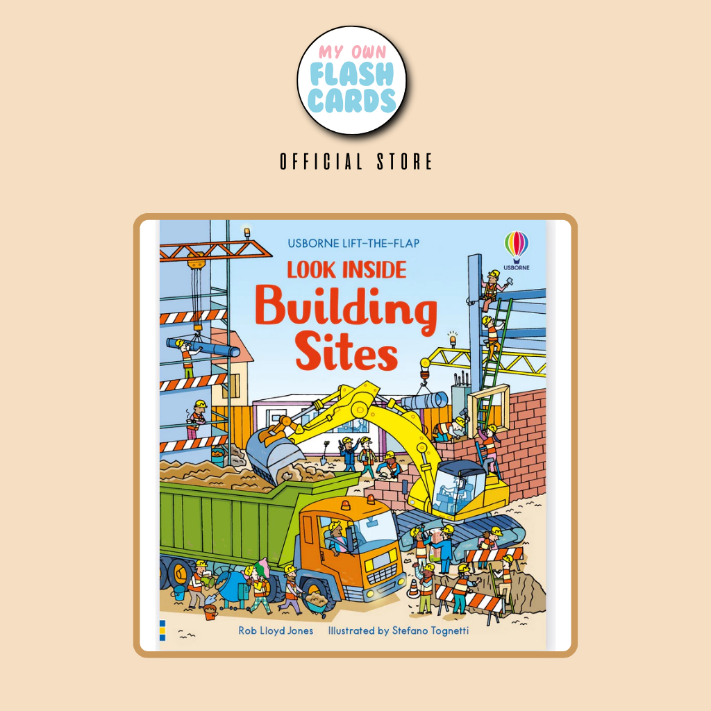 Jual Look Inside Building Sites Buku Import Lift the Flap Look Inside ...