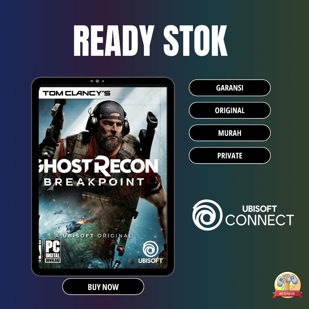 Jual Tom Clancy's Ghost Recon Breakpoint Original Ubisoft dan Bisa ...