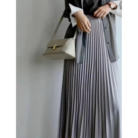 Rok Plisket Premium Jumbo Bahan Casebo Rok Plisket Jumbo Mayung