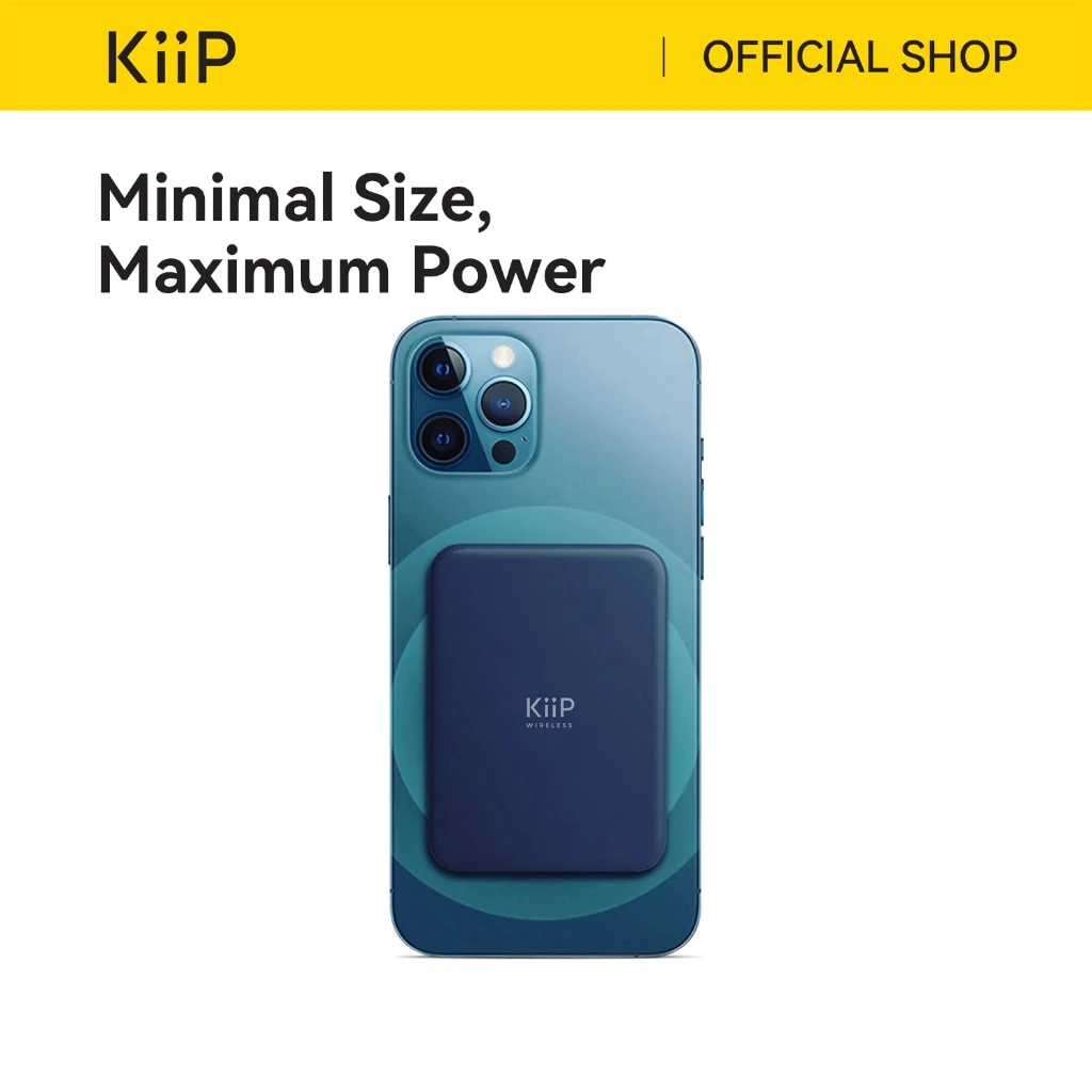 KiiP Wireless EW50 Power Bank Magnetic Magsafe 15W Fast Charging 4200mAh