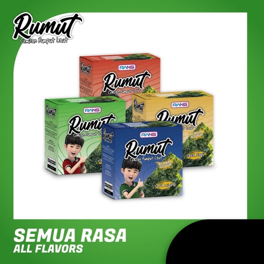 Jual RANS RUMUT CEMILAN RUMPUT LAUT PANGGANG/GORENG (HARGA PER BOX ...