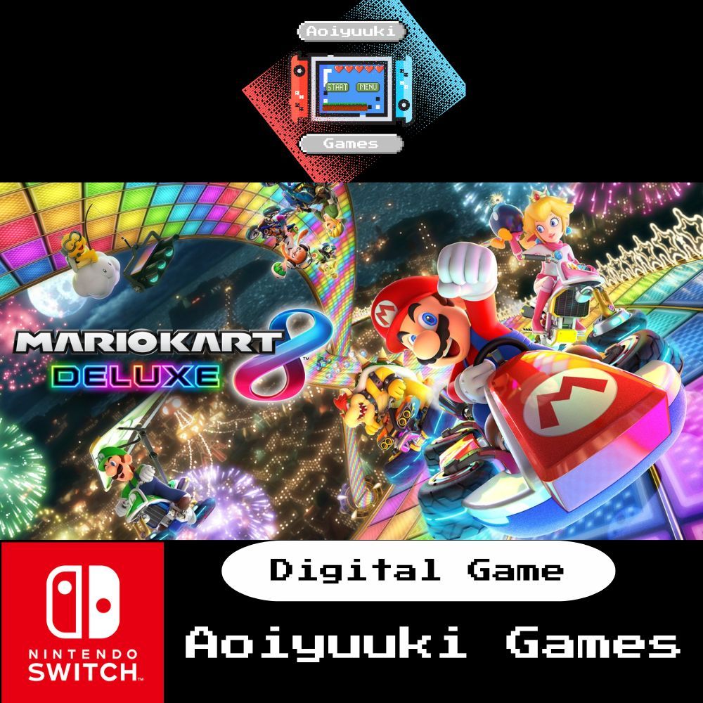 Jual Mario Kart 8 Deluxe Nintendo Switch Digital Game Primary | Shopee ...