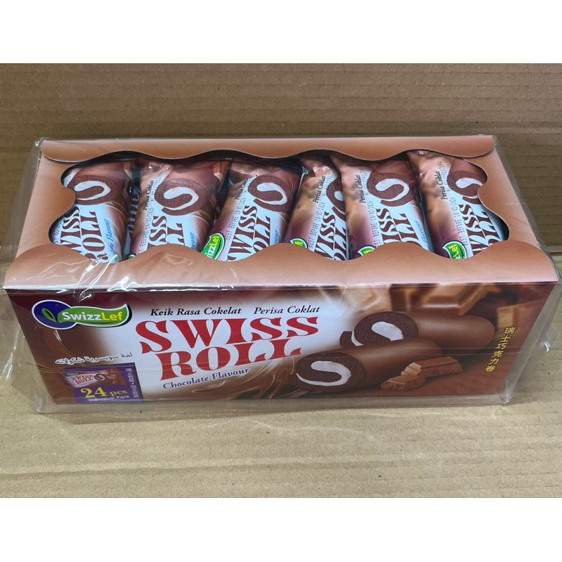 Jual Swizzlef Swiss Roll isi 24 Bolu Rasa Blueberry Coconut Strawberry ...