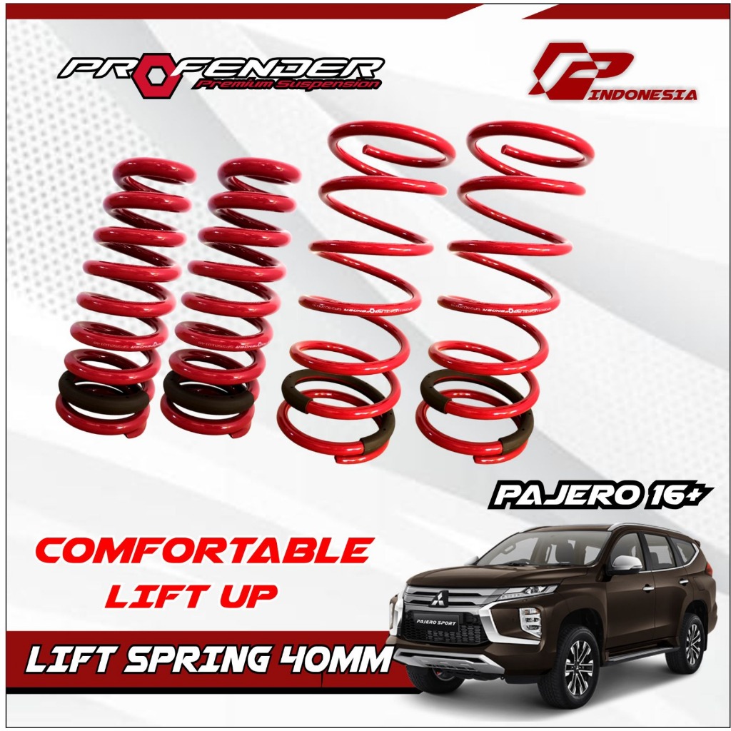 Jual SPRING PER TINGGI LIFT KIT PROFENDER - Mitsubishi Pajero Old All ...