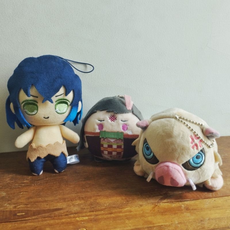 Jual [DEMON SLAYER] Gantungan kunci (ganci) plush boneka demon slayer ...