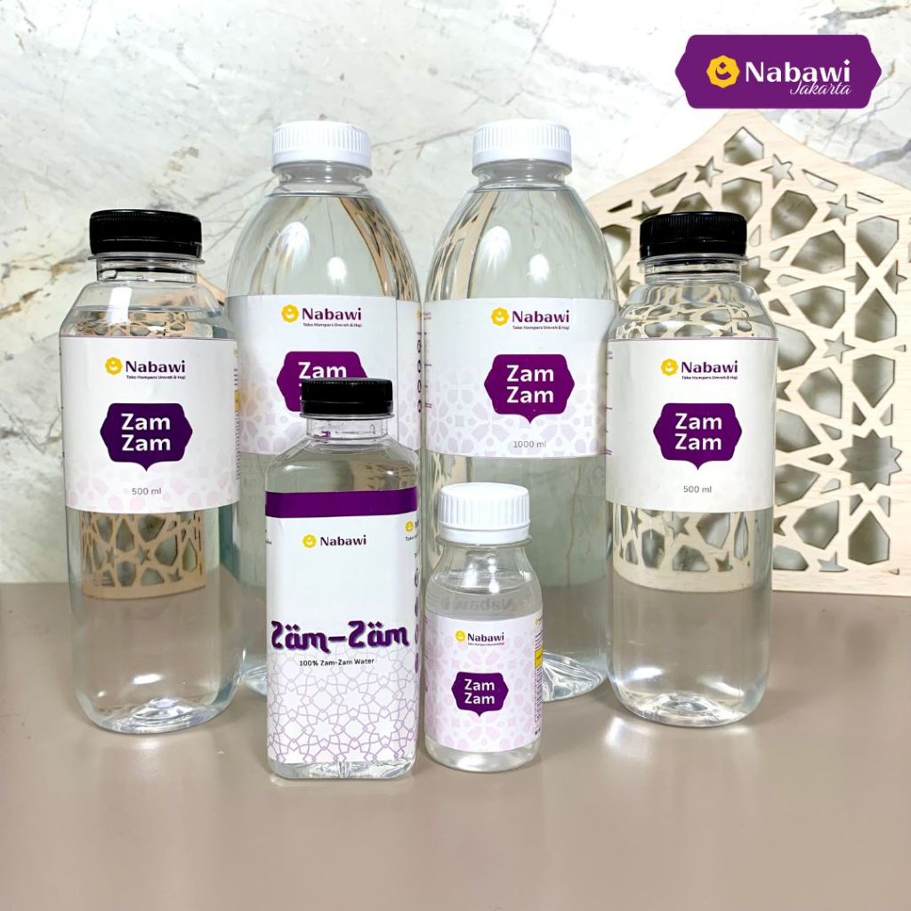 Jual Air Zamzam Kemasan Botol 50ml 80ml 250ml Asli 100% Original Oleh ...