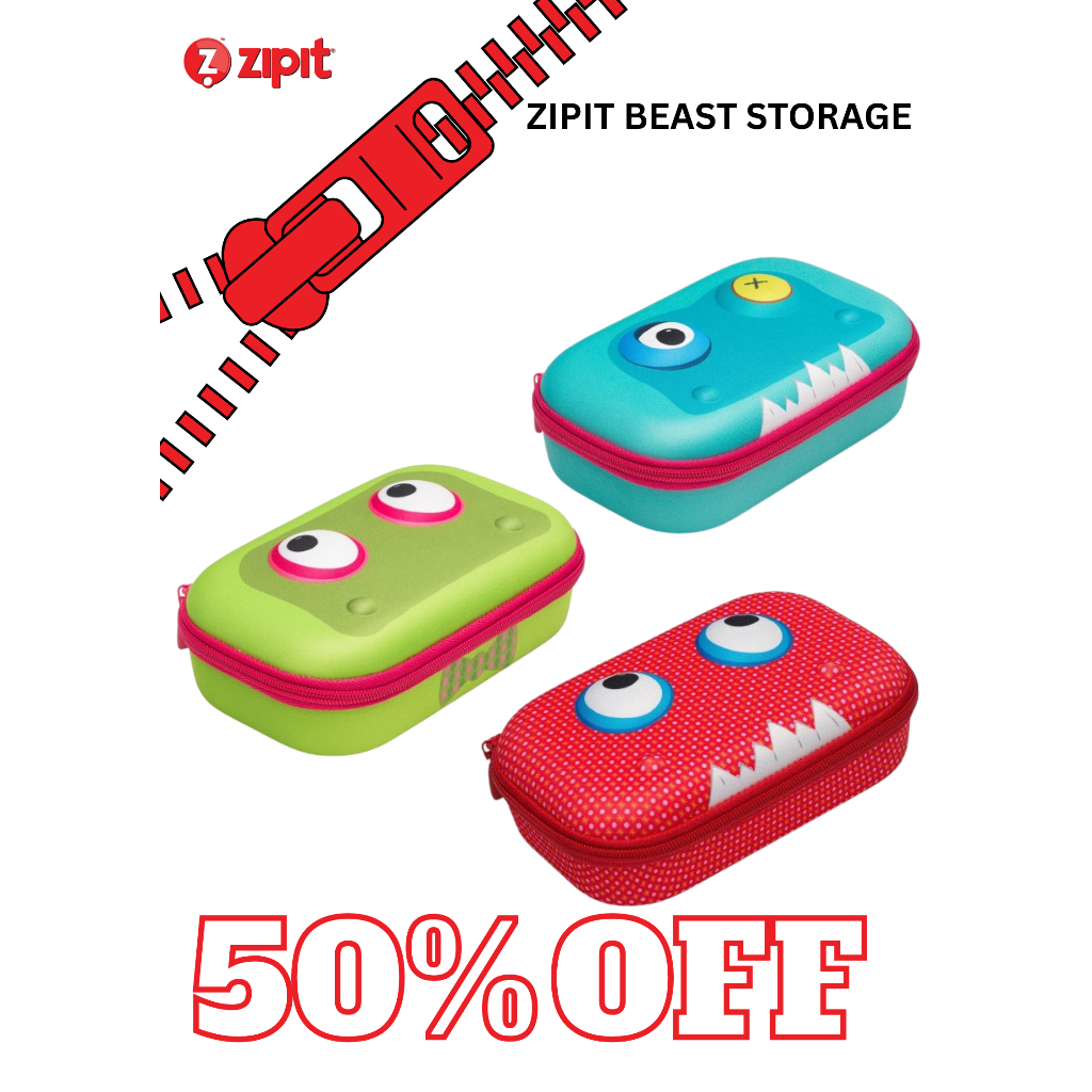 Jual Zipit Beast Pencil Storage Box | Shopee Indonesia