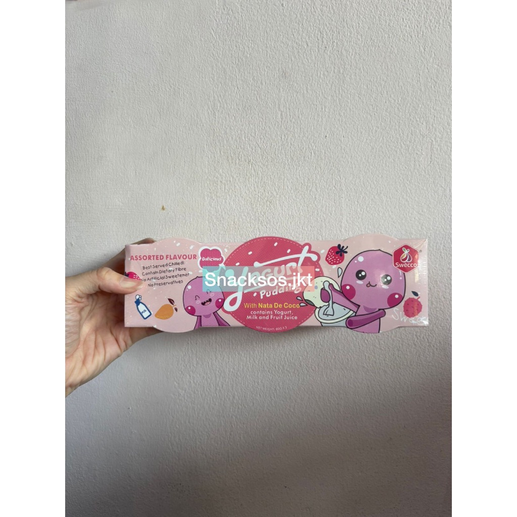 Jual Sweco Pudding With Nata de Coco Pudding Fruit Assorted / Yogurt ...