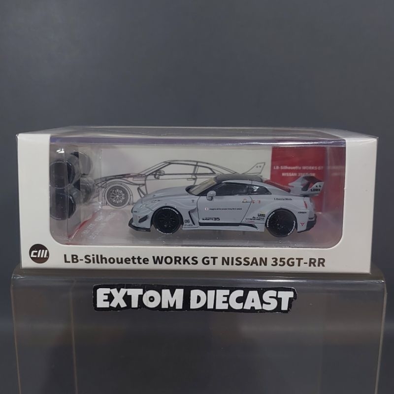 Jual CM Model Nissan Skyline R35 LBWK Zero Fighter | Shopee Indonesia