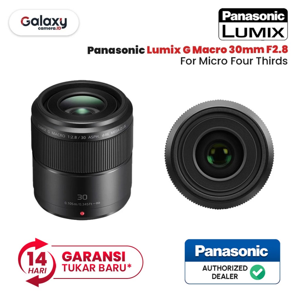 Jual Lensa Panasonic Lumix G Macro 30mm F2.8 ASPH | Shopee Indonesia