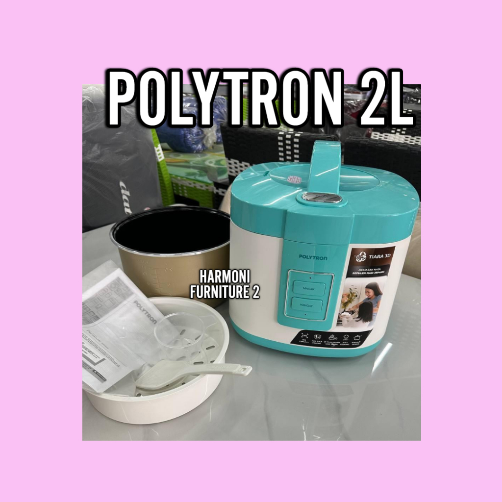Jual MAGIC COM POLYTRON 2 LITER MAGIC COM 2 LITER POLYTRON 3 IN 1 RICE ...