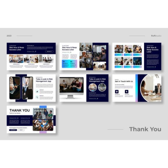 Jual Risk Management PowerPoint Template - Risk | Manajemen | Risiko ...