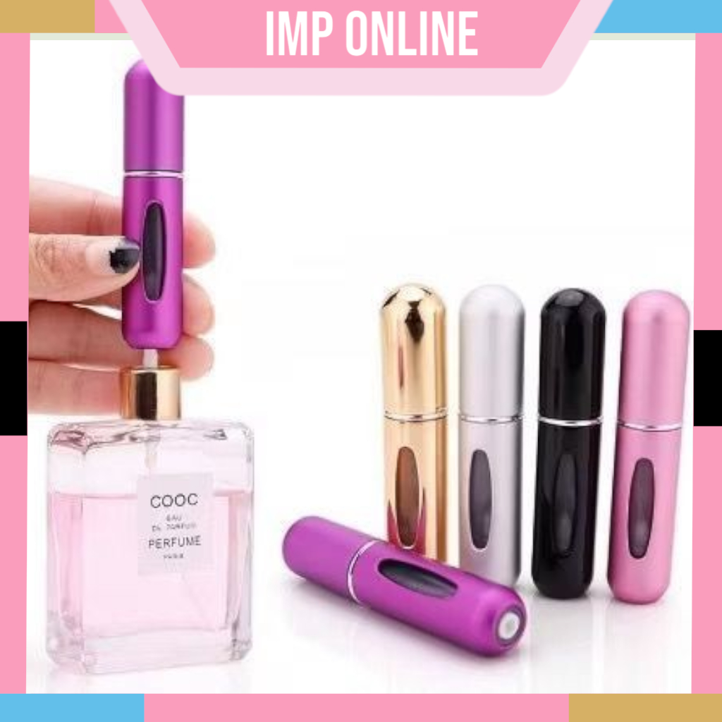 Jual IMP- BOTOL 5ML PARFUM REFILL TRAVEL SPRAY MINI ATOMIZER sprayer ...
