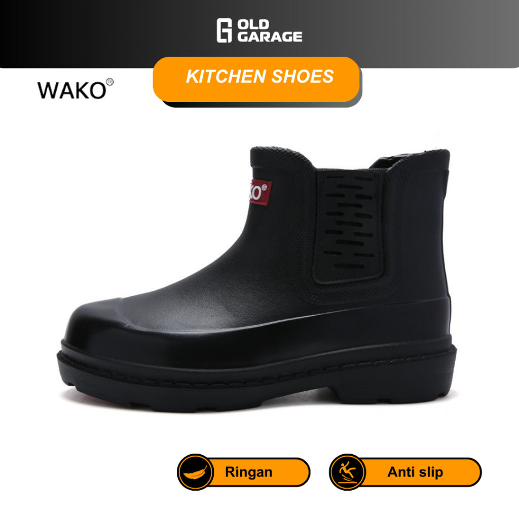 Jual Sepatu Kitchen Pria Sepatu Chef Kitchen Shoes WAKO 9091 | Shopee ...
