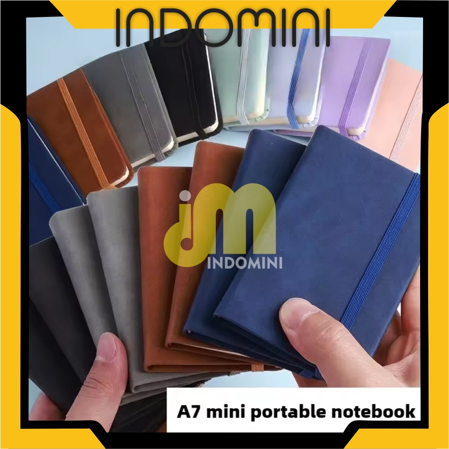 Jual INDOMINI Notebook mini pocket A7 Buku catatan kecil Book aesthetic ...