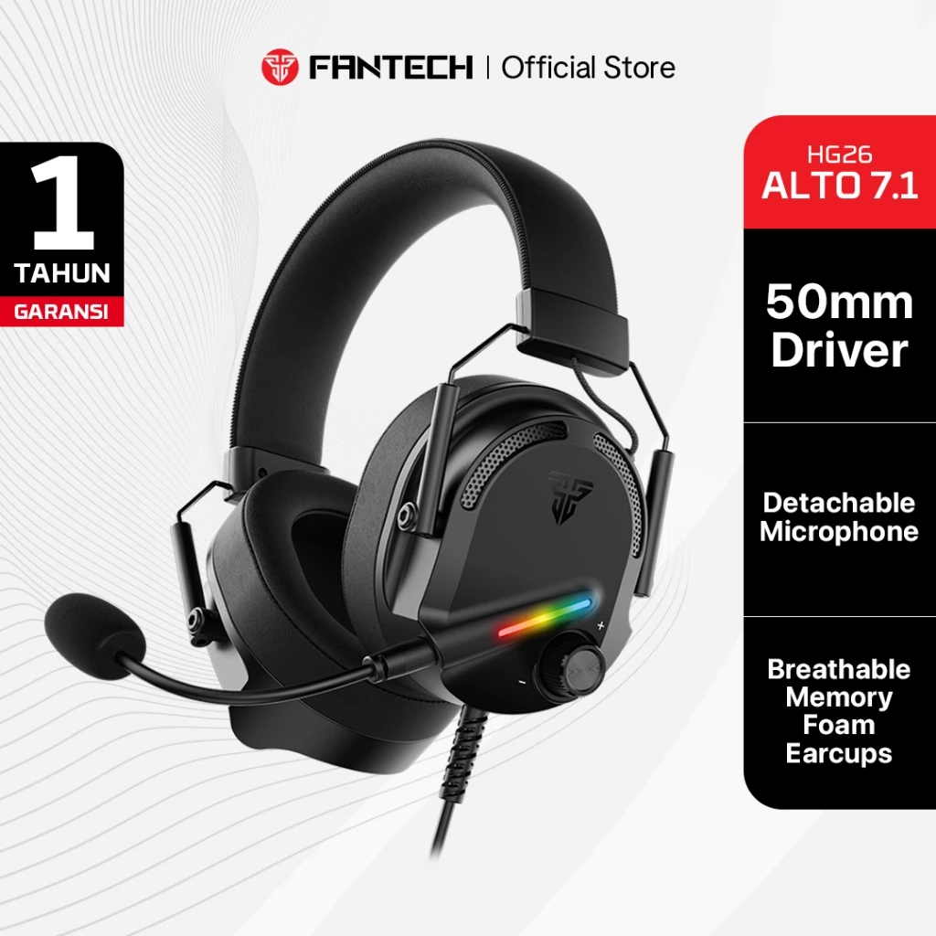 Fantech ALTO 7.1 HG26 RGB Headset Gaming