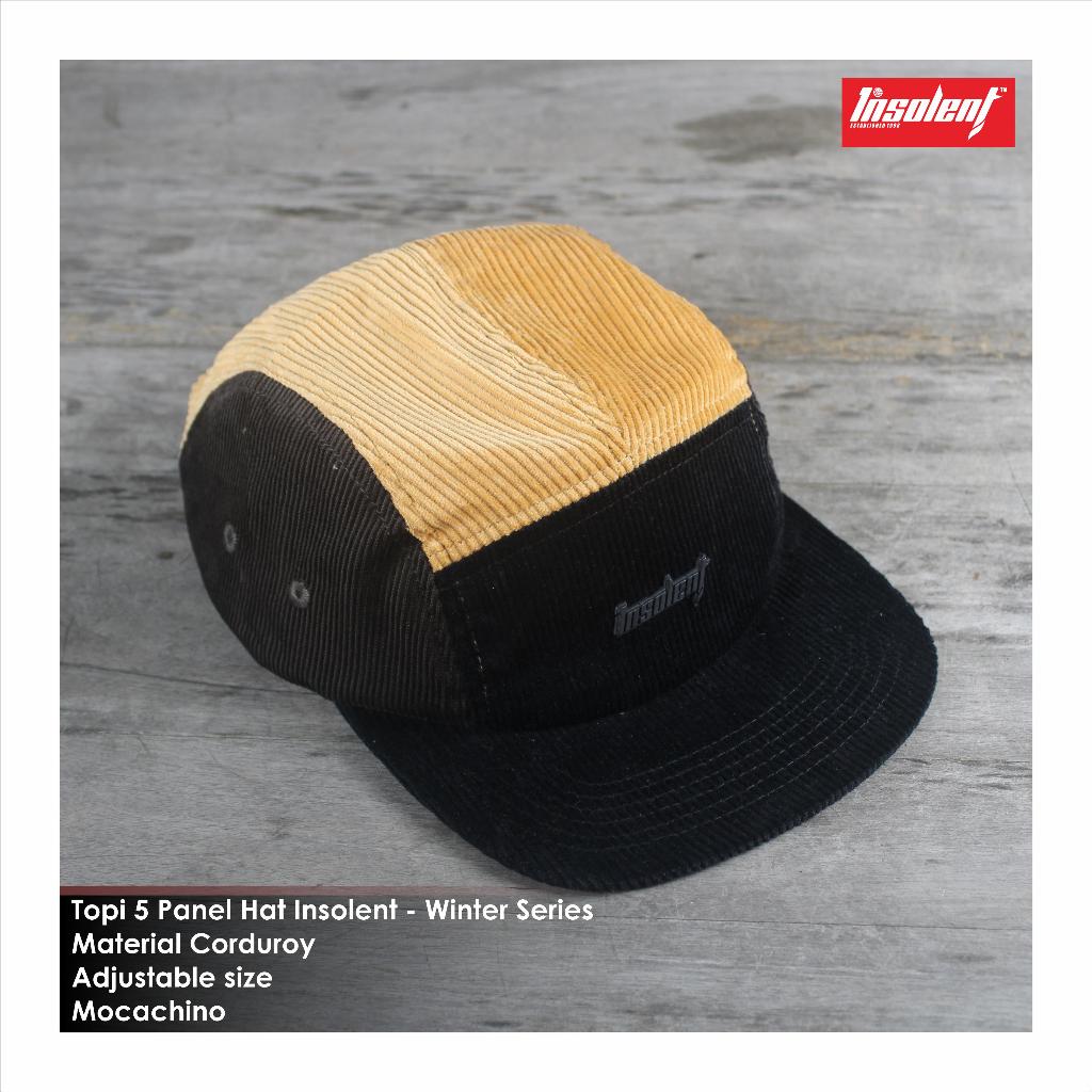 Jual Insolent - Topi 5 Panel Hat Winter Series Bahan Corduroy Skena ...
