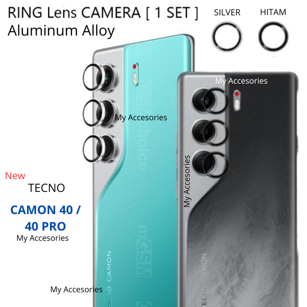 Jual 1 SET ! RING Full Frame Lens TECNO CAMON 40 / 40 PRO POVA 7 ...